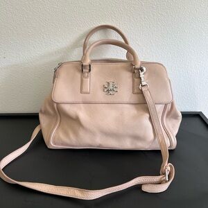 Tory Burch Pink Crossbody Top Handle Satchel